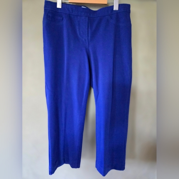Nygard | Royal Blue Cropped Pants, Size 14 - Picture 1 of 7